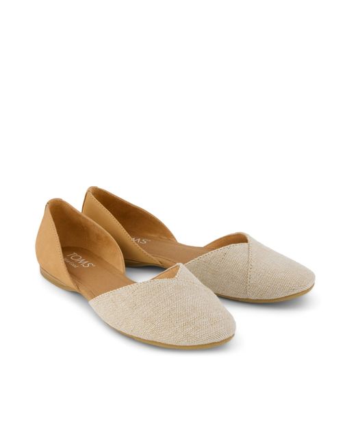 TOMS Natural Gemma D'Orsay Flat