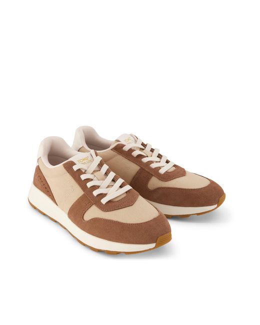 TOMS Natural Trvl Lite Retro Trainer