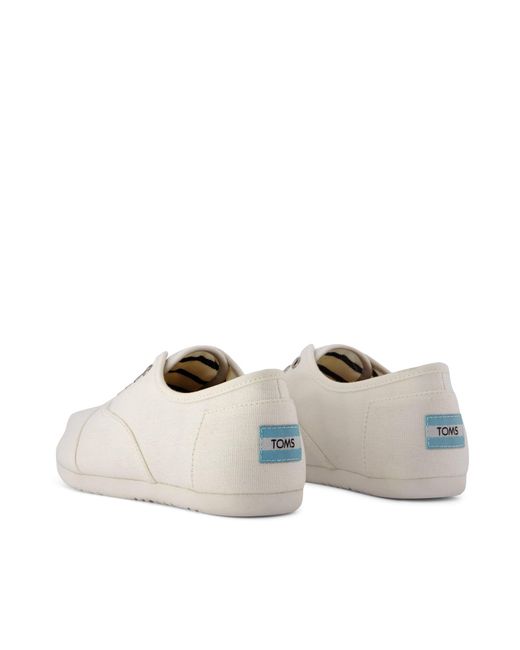 TOMS White Cordones Plus Sneaker