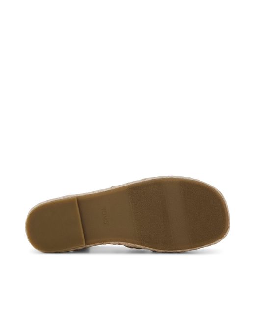 TOMS Brown Jac Espadrille Sandal