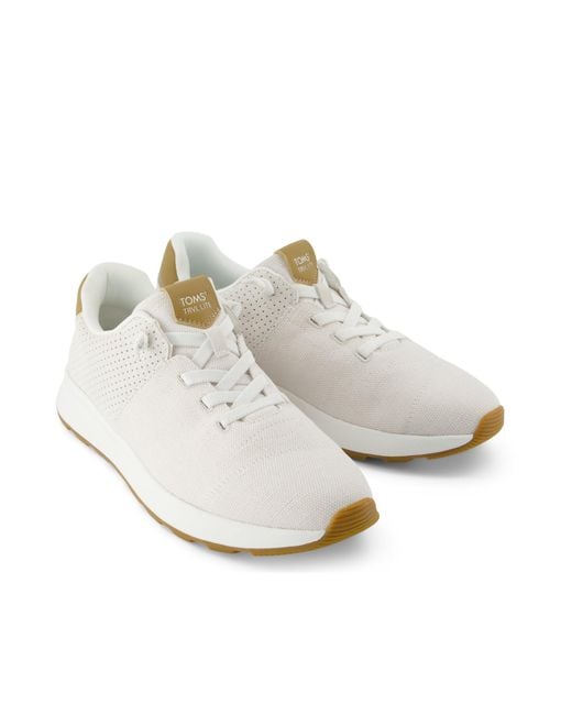 TOMS White Trvl Lite Cabrillo Trainer for men