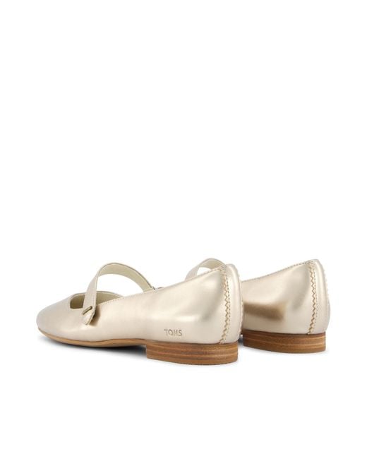 TOMS Natural Bianca Ballet Flat