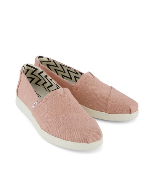 TOMS Pink Alpargata Plus