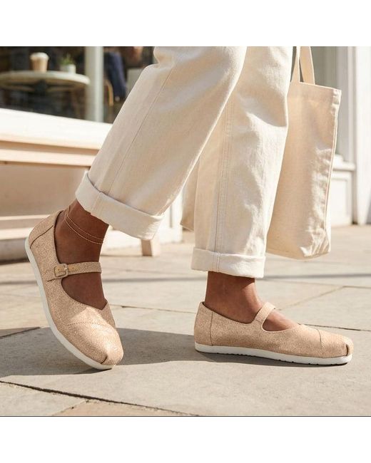 TOMS Natural Alpargata Mary Jane