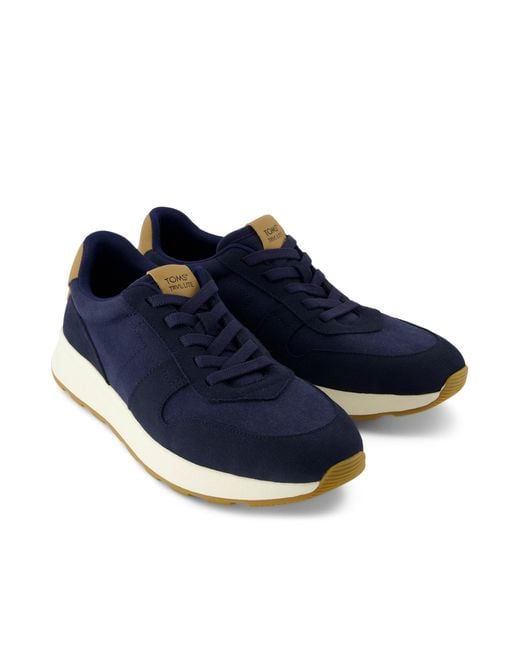 TOMS Blue Trvl Lite Retro Trainer for men