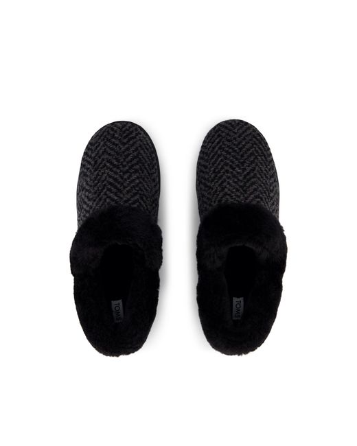 TOMS Black Oslo Slipper