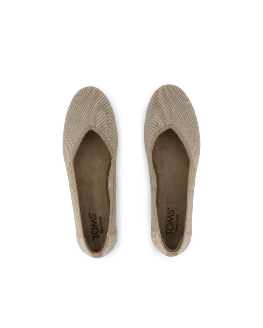 TOMS Gray Gemma Flat