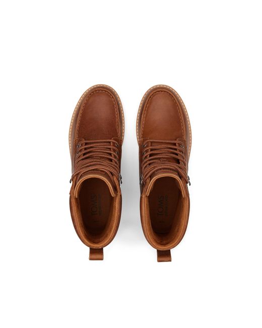 TOMS Brown Palomar Boots for men