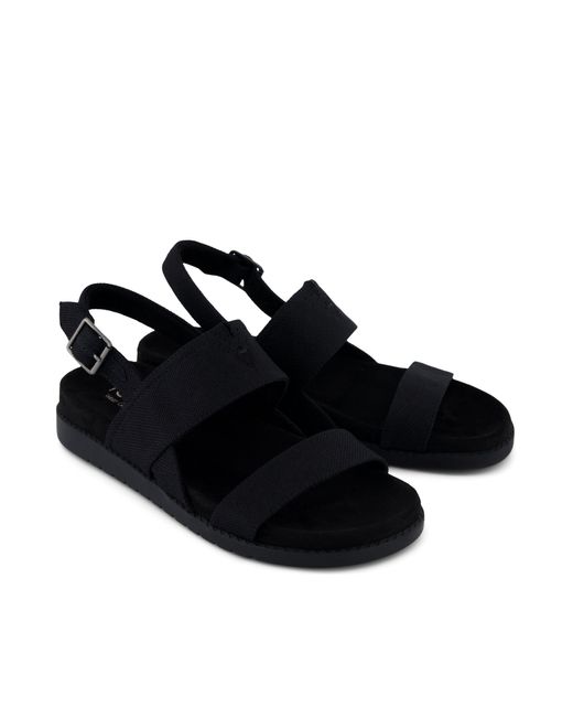 TOMS Black Marin Sandal