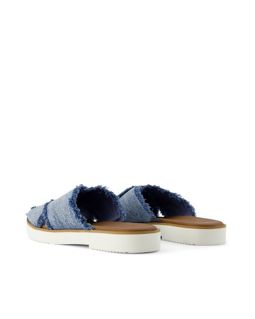 TOMS Blue Mae Crossover Sandal