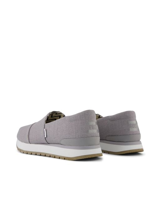 TOMS Gray Resident Plus Trainer for men