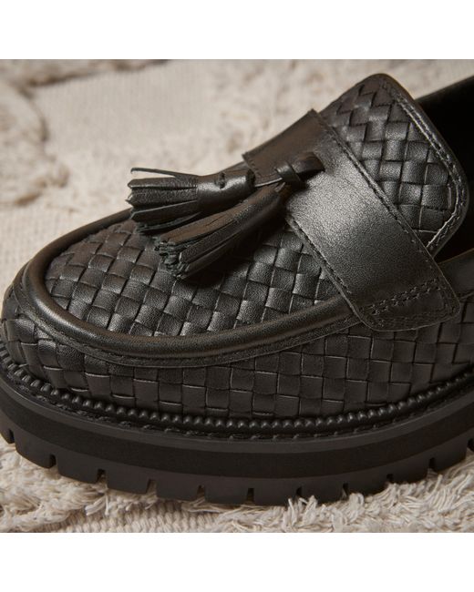 TOMS Black Cara Loafer Shoes