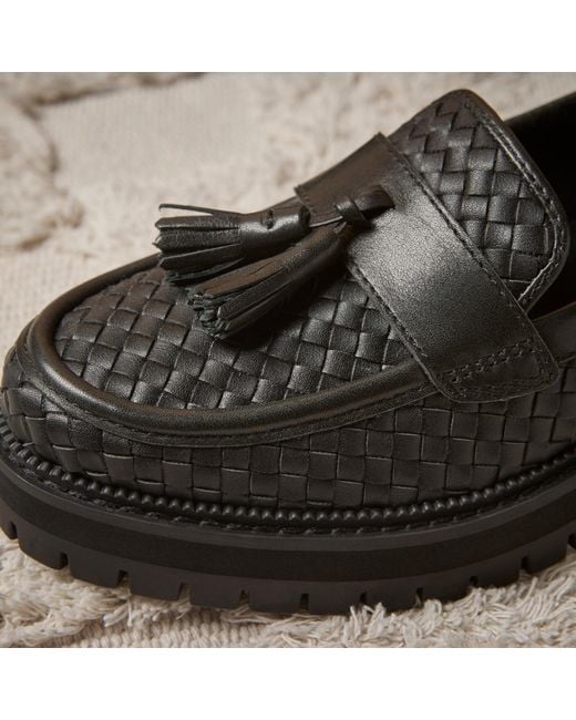 TOMS Black Cara Loafer Shoes