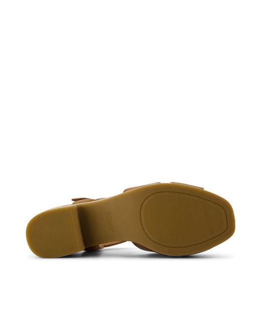 TOMS Brown Isla Heeled Sandal