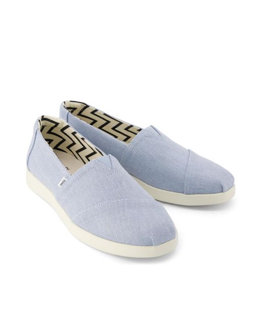TOMS Blue Alpargata Plus