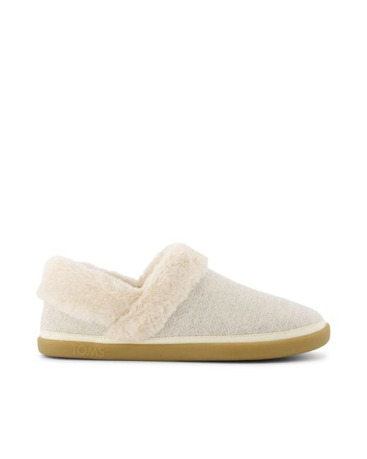 TOMS White Oslo Slipper