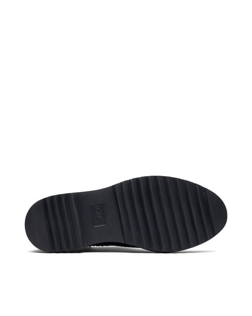 TOMS Black Maude Wedge Boots