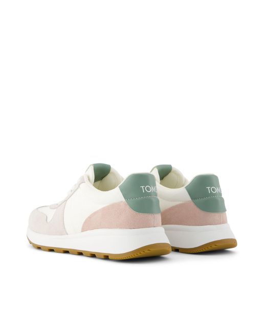 TOMS White Trvl Lite Retro Trainer