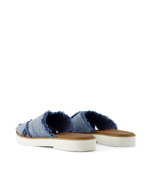 TOMS Blue Mae Crossover Sandal