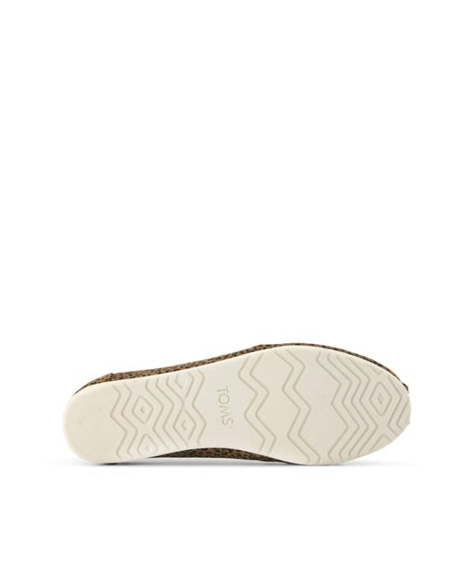 TOMS Brown Alpargata Ballet Flat