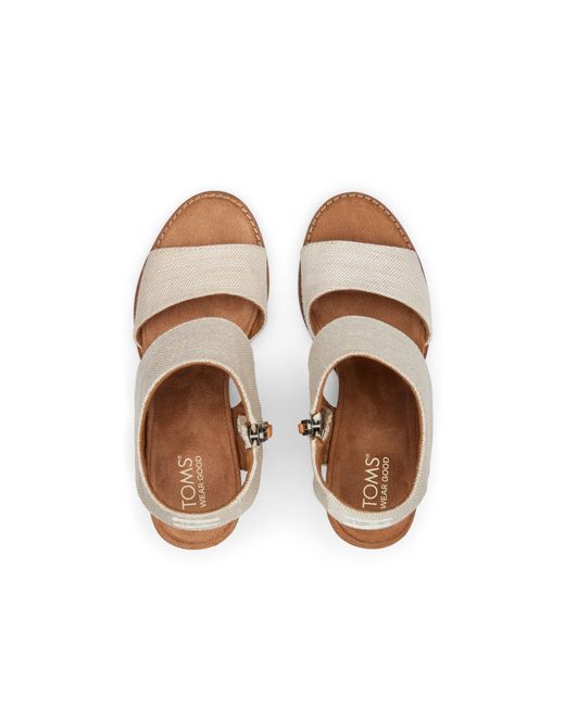 TOMS White Majorca Cutout Sandal