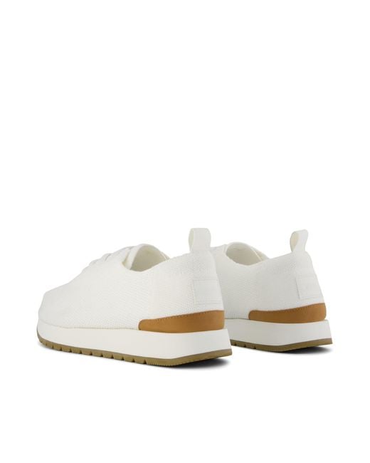 TOMS White Resident Plus Lace-Up Trainer for men