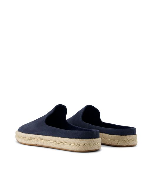 TOMS Blue Santiago Mule Espadrille for men