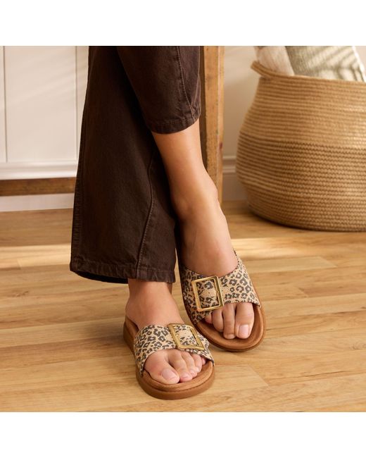 TOMS Brown Marin Slide Sandal