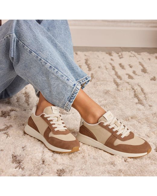TOMS Natural Trvl Lite Retro Trainer