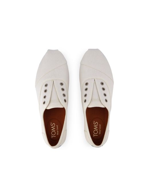 TOMS White Cordones Plus Sneaker