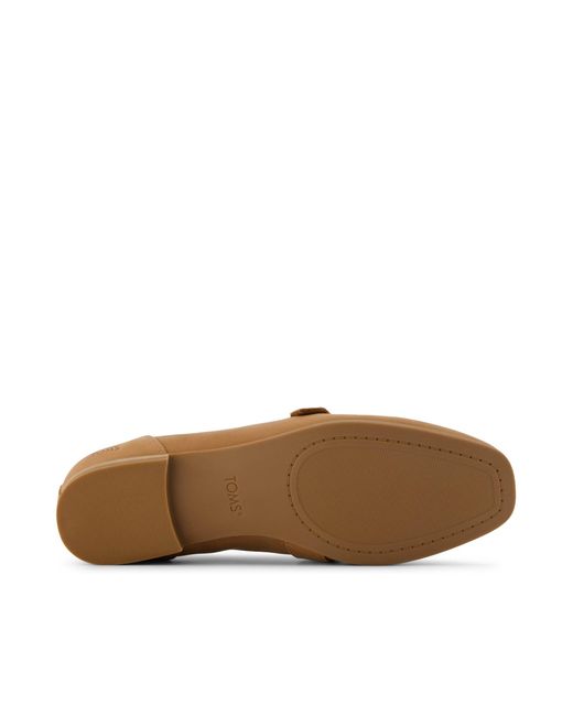 TOMS Brown Lynette Loafer Shoes