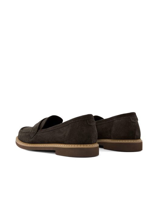 TOMS Black Marie Loafer Shoes