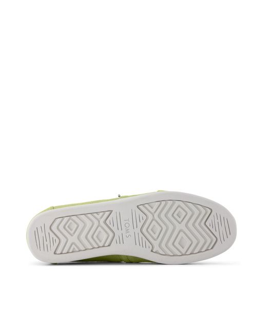 TOMS Green Matcha Alpargata for men