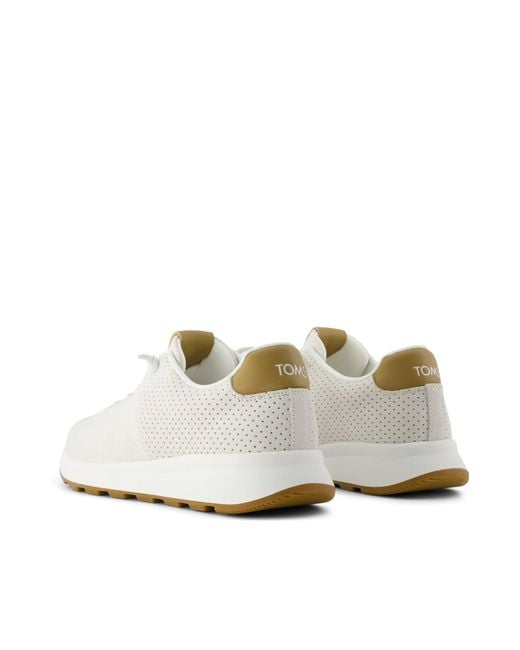 TOMS White Trvl Lite Cabrillo Trainer for men