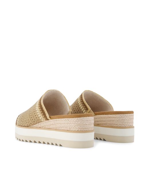 TOMS Natural Diana Mule Wedge Sandal