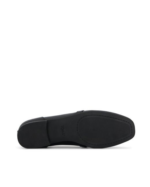 TOMS Black Lynette Loafer Shoes