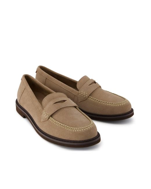 TOMS Brown Marie Loafer Shoes