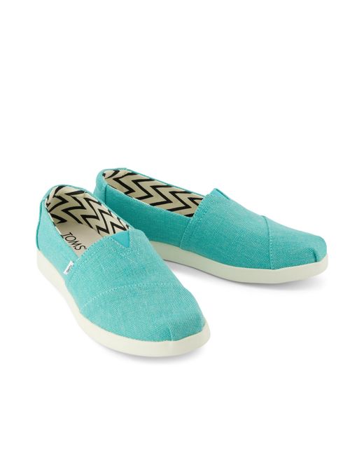TOMS Blue Alpargata Plus