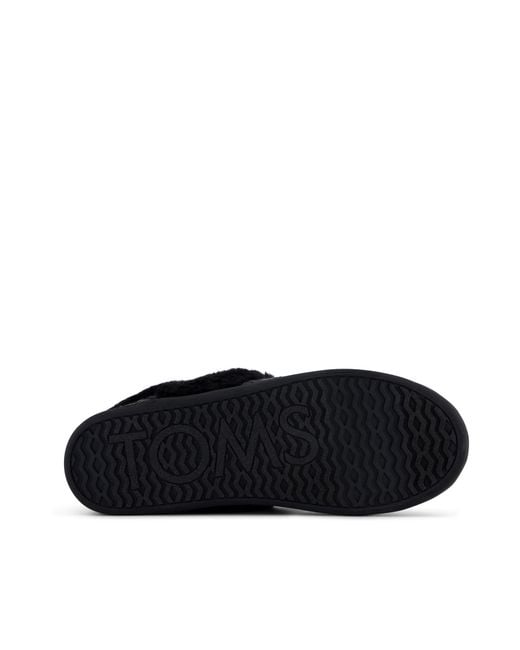 TOMS Black Oslo Slipper