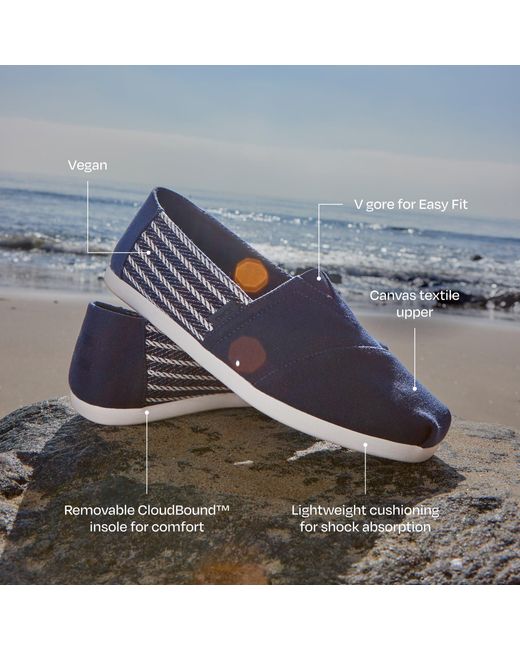 TOMS Blue Alpargata for men