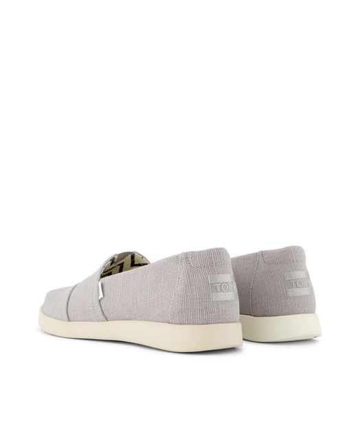 TOMS Gray Alpargata Plus for men