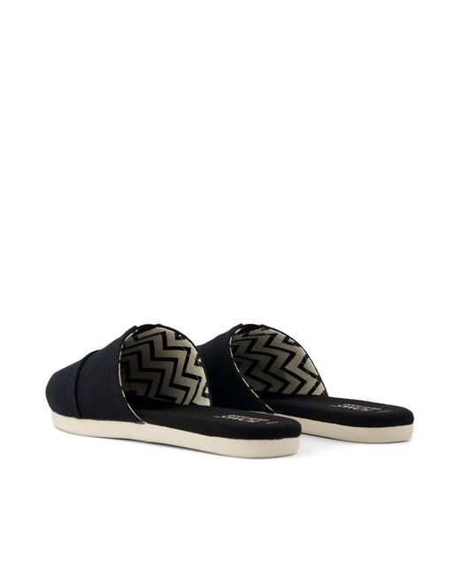 TOMS Black Alpargata Mule