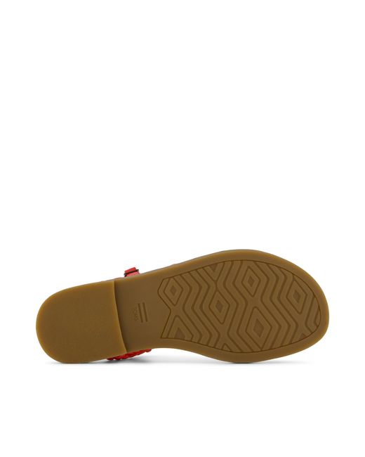 TOMS Red Kira Sandal