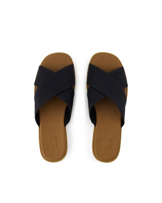 TOMS Blue Mae Crossover Sandal