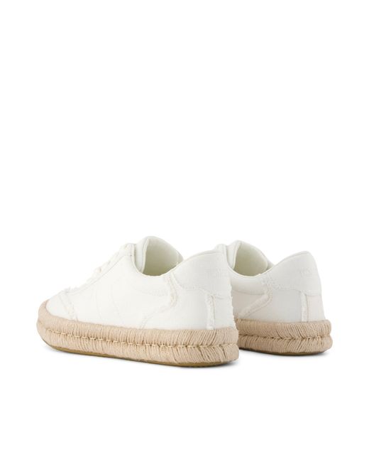 TOMS White Jesse Espadrille Trainer