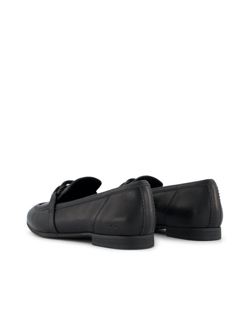 TOMS Black Lynette Loafer Shoes