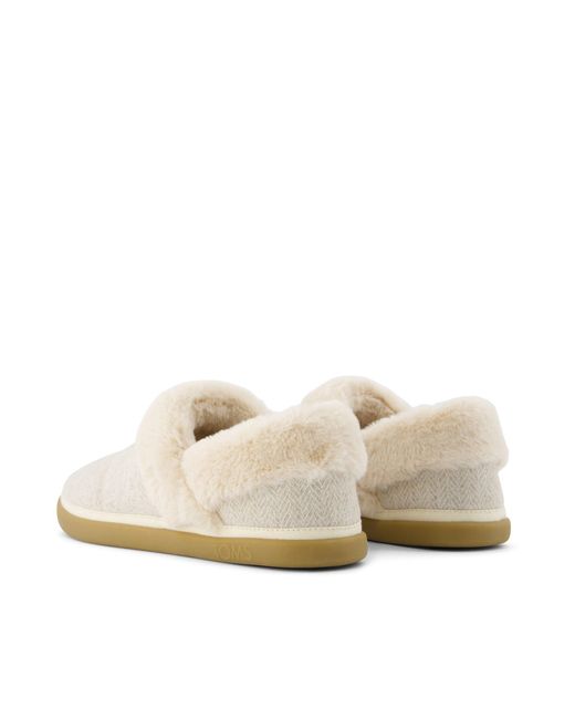 TOMS White Oslo Slipper