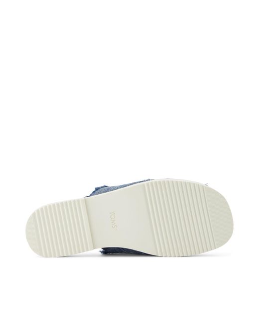 TOMS Blue Mae Crossover Sandal