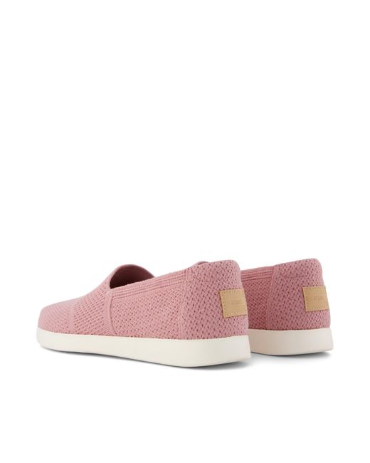 TOMS Pink Alpargata Plus