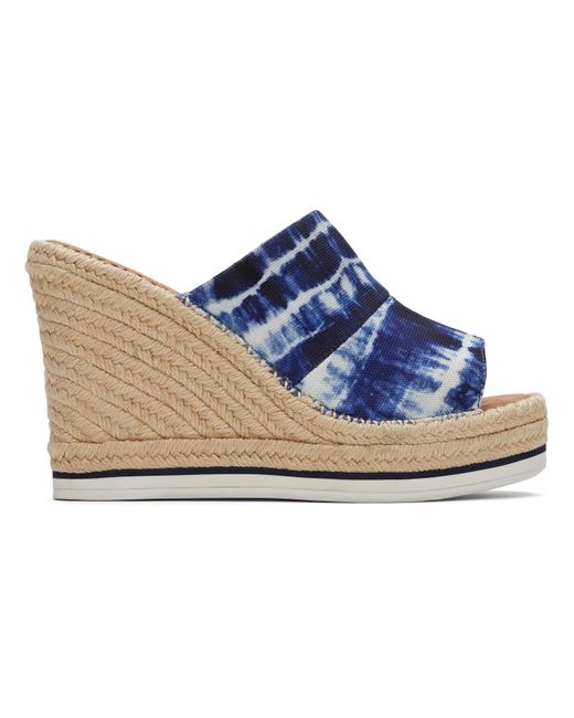 Black Multi Faux Snake Women's Monica Mule Wedge | TOMS in 2020 | Espadrilles wedges, Wedges 